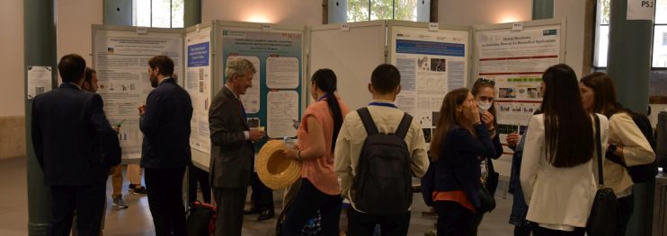 Photo of one of the poster sessions at ESB2022.